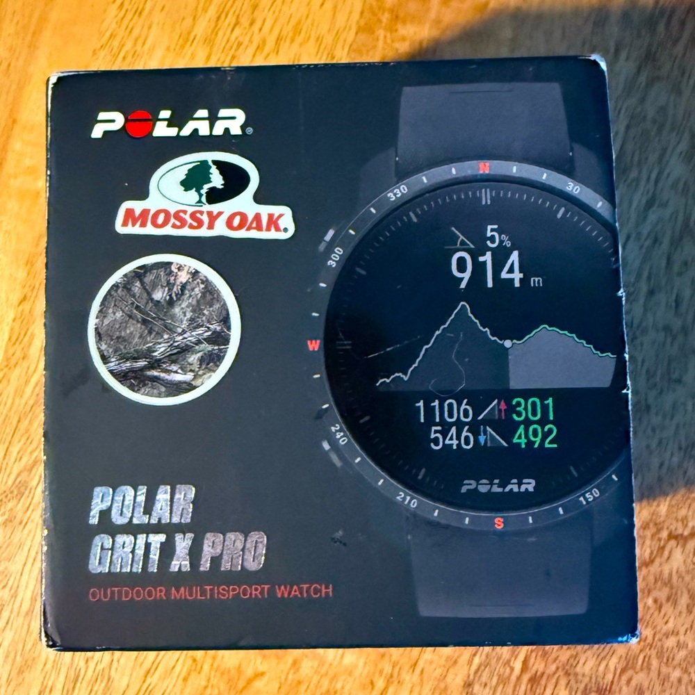 Grit X Pro Outdoor Multisport Watch - Black